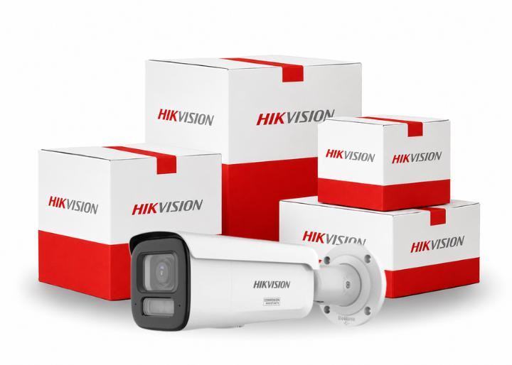 IP kamera Hikvision DS-2CD2647G3T-LIZSY – 4 MPx, 2,8–12 mm, prísvit 60 m (balenie 4 ks)