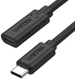 Predlžovací kábel USB-C Unitek C14086BK-1M – 10 Gb/s, 4K, PD 100 W, 1 m