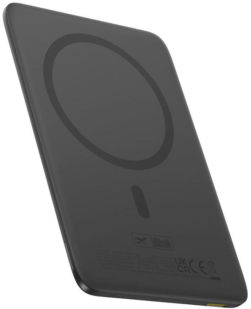 3905126718126c353c9820b5827290e7_original.jpg Power banka Baseus PicoGo AM41 Ultra-Slim – 5000 mAh, 20 W PD, MagSafe, čierna – Obrázok 1