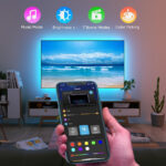 LED pás Govee H6179 (H61790A1) na podsvietenie TV 46 – 60" – Bluetooth, RGB – Obrázok 4