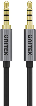 Audio kábel Unitek Y-C926ABK – 3,5 mm jack (M/M), 1 m, čierny