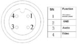 Mobilná kamera AHD Autone ATE-CAM-AHD849-360 – 1080p, 1,4 mm, IR 10 m – Obrázok 3