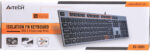 Klávesnica A4tech KV-300H – USB, nožnicové klávesy, 2× USB hub, sivá – Obrázok 2