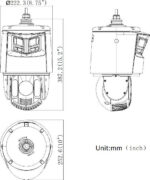PTZ IP kamera Hikvision DS-2SE7C432MWG-EB/26(F0)(OSTD) – TandemVu 6 + 4 MPx, 32× zoom – Obrázok 2