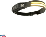 Nabíjateľná LED čelovka Bemko C49-LTC01 – 280 lm, 1200 mAh, USB-C – Obrázok 3