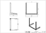 Rack stojan MikroTik SR-10U – 19", 10U, nastaviteľný uhol – Obrázok 3