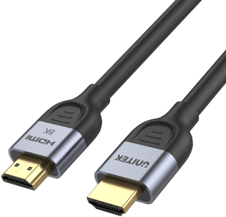 HDMI kábel Unitek C11086GY01-1.5M – HDMI 2.1, 8K 60 Hz, 1,5 m, čierny