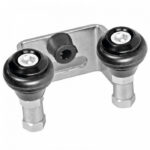 Horný vodiaci držiak PSG 60.022 pre posuvné brány – 2 kladky, rozstup 42 mm