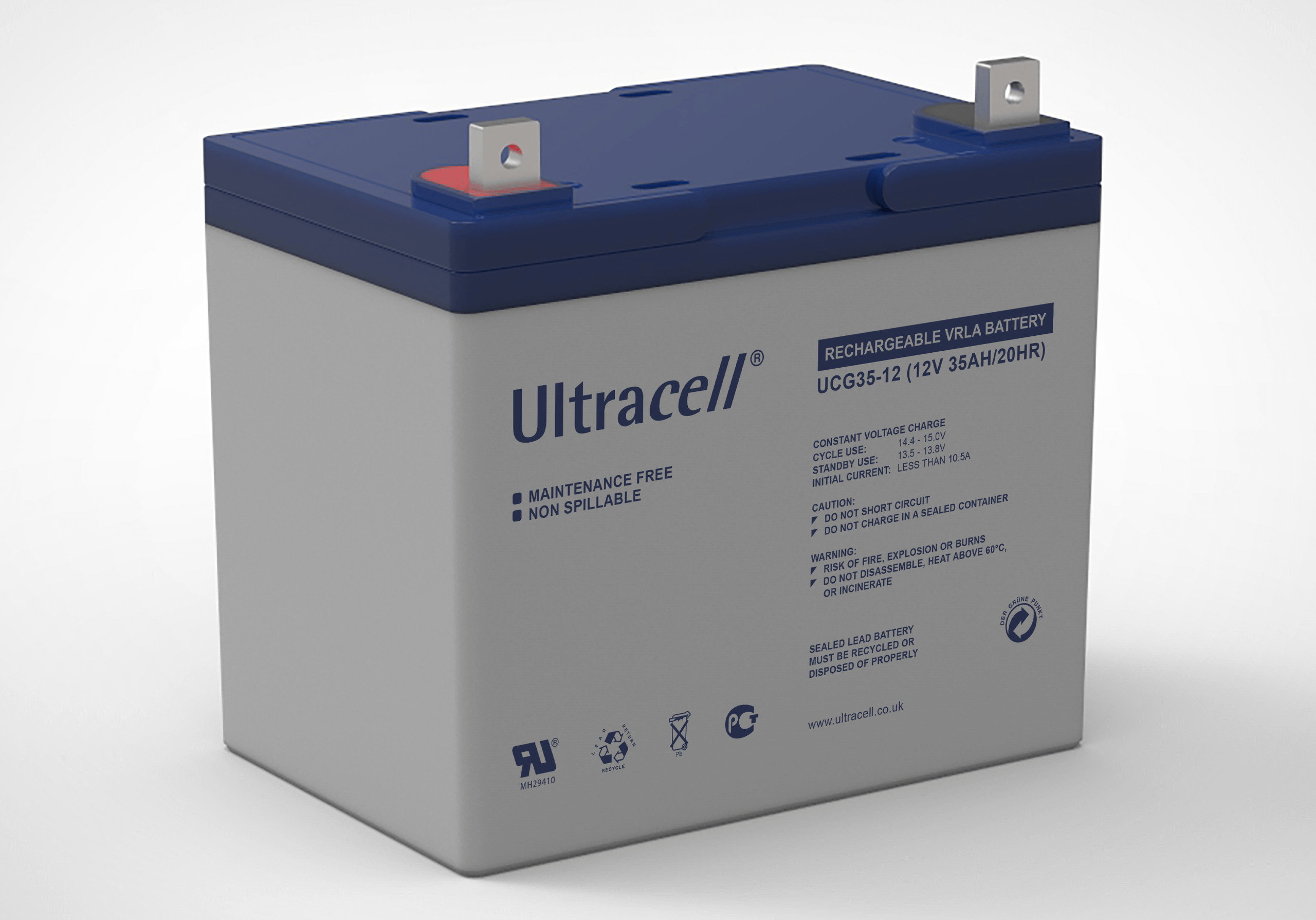 5cf653e4f0ece2af515113ad4d9cf1e9_original.jpg Gélový akumulátor Ultracell UCG35-12 – 12 V, 35 Ah, deep cycle – Obrázok 1