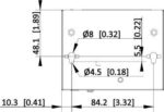 Switch Hikvision DS-3E0505-O – 5× GbE, kovový, bez ventilátora – Obrázok 2