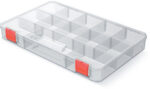 Organizér na náradie Kistenberg SQR Box 35 KSQ35254 – priehľadný, 355 × 230 × 41 mm