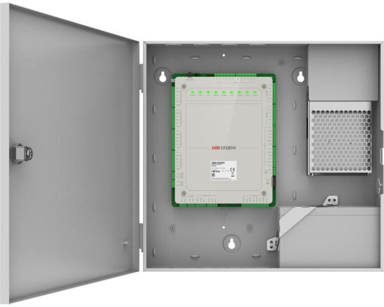 Kontrolér prístupu Hikvision DS-K2624X – 4 dvere, RS-485 (OSDP), Wiegand