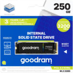 SSD disk Goodram PX600 SSDPR-PX600-250-80 – 250 GB, M.2 2280, PCIe 4.0 x4 NVMe
