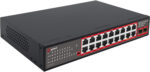 PoE switch Getfort GF-220G-16P-240 – 16× GbE PoE, 2× GbE, 2× SFP 2,5G, 240 W – Obrázok 3
