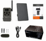 Fotopasca Orllo Huntercam 6 – 4G LTE, solárny panel 3 W, IR 940 nm – Obrázok 2