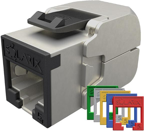 7fa6830e73d23a8d277672f6f7805160_original.jpg Keystone modul Solarix SXKJ-5E-STP-BK-SA – Cat.5e, STP, RJ45, bez náradia, RAL – Obrázok 1