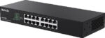 Switch Tenda TEG1016D – 16× GbE, rack 1U, kovový – Obrázok 4