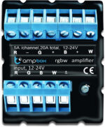 Štvorkanálový LED zosilňovač Blebox ampBox – 12–24 V DC, 4 × 5 A, max. 480 W – Obrázok 3