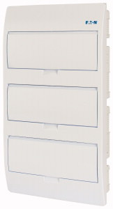 8551163b954595b5c1257b11fee9e0d8_original.jpg Rozvodnica Eaton BC-U-3/36-TW-ECO – pod omietku, plastová, 36 modulov (3 rady po 12), N+PE – Obrázok 1