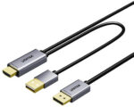 Kábel Unitek V1714AGY01 – HDMI na DisplayPort, 4K @ 60 Hz, HDR, 1,8 m