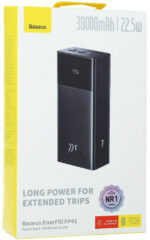 Power banka Baseus EnerFill FP41 (E0027K00) – 30000 mAh, 22,5 W, čierna – Obrázok 3