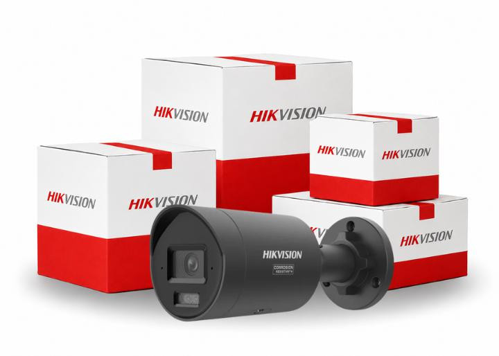 IP kamera Hikvision DS-2CD2087G3-LI2UY/SL – 8 MPx, 2,8 mm, čierna (balenie 4 ks)