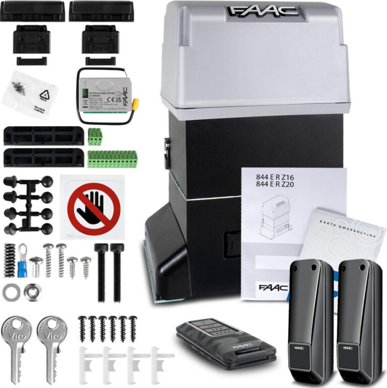 Zostava pohonu FAAC 844 pre posuvné brány (109925001) – do 1 800 kg, 230 V
