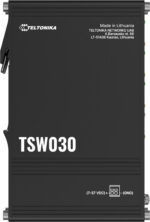 Priemyselný switch Teltonika TSW030 (TSW030000000) – 8× 10/100 Mb/s, DIN, 7–57 V DC