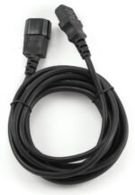 Predlžovací napájací kábel Lanberg CA-C13E-10CC-0018-BK – IEC C13/C14, 1,8 m – Obrázok 2