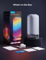 Stolná lampa Govee H6022 (H60223D1) – RGBICWW, 500 lm, Wi-Fi, Bluetooth, Matter – Obrázok 2