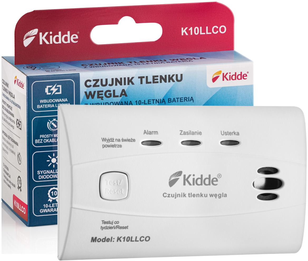 b032a1f2c14cd130441c0f1f799d54a2_original.jpg Detektor oxidu uhoľnatého Kidde K10LLCO – vstavaná lítiová batéria, 85 dB – Obrázok 1