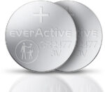 Lítiová gombíková batéria everActive CR2477 – 3 V (balenie 5 ks) – Obrázok 3