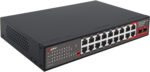 PoE switch Getfort GF-120G-16P-240 – 16× PoE, 2× GbE, 2× SFP 2,5G, 240 W – Obrázok 6