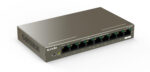 PoE switch Tenda TEF1109P-8-102W – 9 portov, 8× PoE, 10/100 Mb/s – Obrázok 7