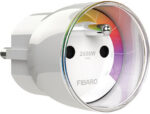 Smart zásuvka Fibaro Wall Plug E (FGWPE-102 ZW5) – Z-Wave, 2500 W, meranie spotreby – Obrázok 2