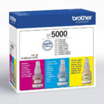 Sada atramentov Brother BT5000CMY – multipack 3 farieb (azúrová, purpurová, žltá) – Obrázok 3