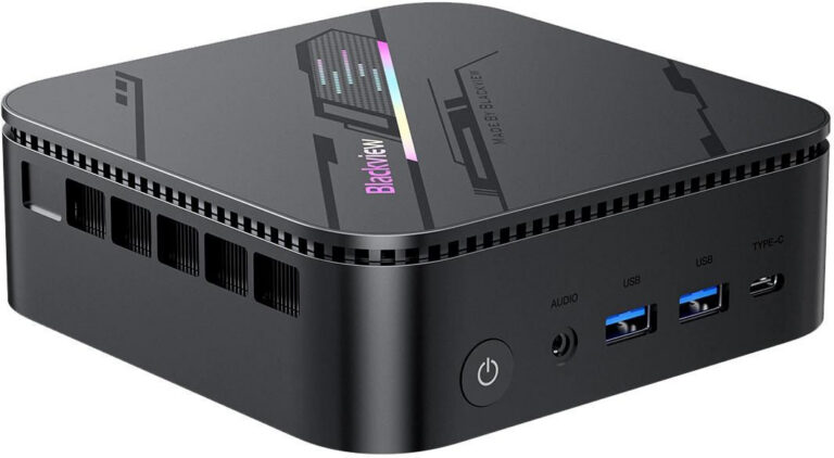 Mini PC Blackview MP100 – Ryzen 5 7430U, 16 GB RAM, 512 GB SSD, Windows 11 Pro