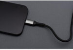Kábel USB-C – USB-C Forcell F-Energy Cafule C263 – 240 W, 5 A, 3 m, opletený, čierny – Obrázok 3