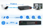 PoE switch Getfort GF-120G-16P-240 – 16× PoE, 2× GbE, 2× SFP 2,5G, 240 W – Obrázok 10