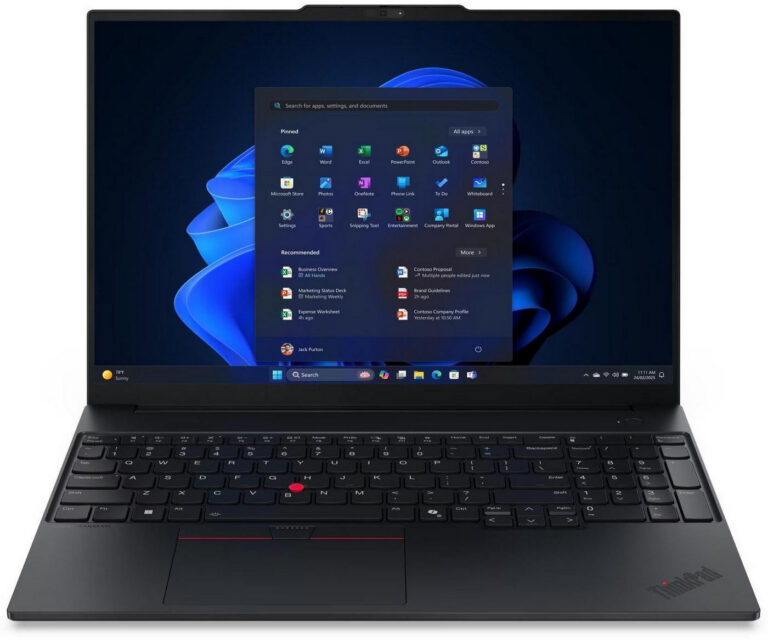 Notebook Lenovo ThinkPad E16 G3 22AY001SPB – Ultra 7 258V, 16" WUXGA, 16 GB, 512 GB