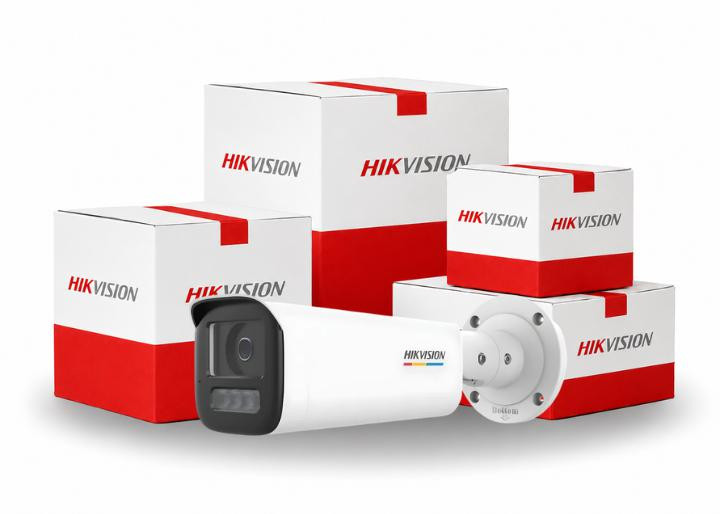 IP kamera Hikvision DS-2CD1B47G3H-LIUF/SRB – 4 MPx, 2,8 mm, Smart Hybrid Light (balenie 4 ks)