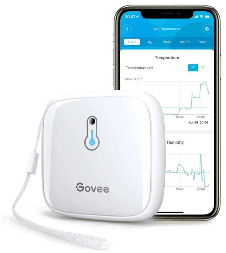 dd48d9955ac5dae38dc720a40b5475c8_original.jpg Teplomer a vlhkomer Govee H5179 (H5179001) – Wi-Fi – Obrázok 1