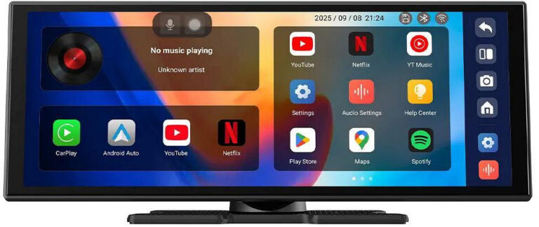 Multimediálny displej do auta Ottocast N95C – 11,4", 4 + 32 GB, CarPlay, Android Auto