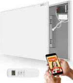 IR vykurovací panel Cronos Graphene PRO CGP-580TWP – 580 W, 10–15 m², IP54, biely – Obrázok 3