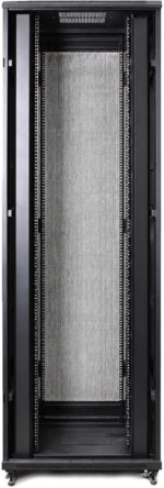 Stojanový rack Getfort SGF47-80EH-SGB – 19", 47U, 800 × 1000 mm, čierny – Obrázok 2