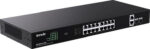 PoE switch Tenda TEG1120P-16-250W – 16× PoE, 802.3af/at, 250 W – Obrázok 3