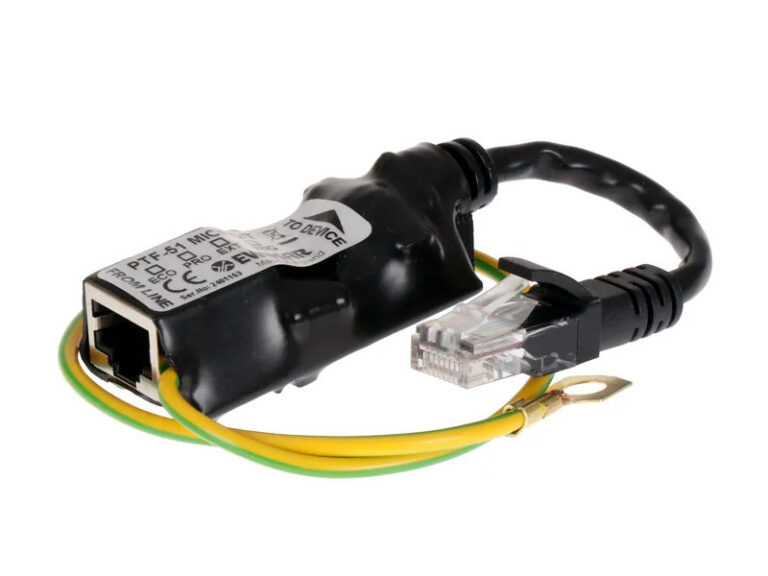 Zvodič prepätia LAN Ewimar PTF-51-ECO/PoE/Micro/T – 1 kanál, PoE, miniatúrny