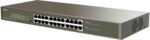 PoE switch Tenda TEG1124P-24-250W – 24× GbE PoE, 250 W, rack 19" – Obrázok 3