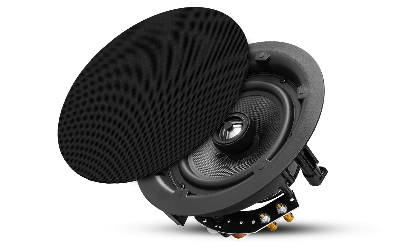fcc9fcfed34e638fceeb6379e41e6cf7_original-1.jpg Stropný reproduktor Laudio Prime T6 – 100 V, 30 W, čierny – Obrázok 1